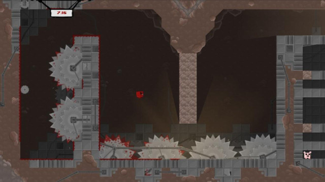 Геймплей Super Meat Boy