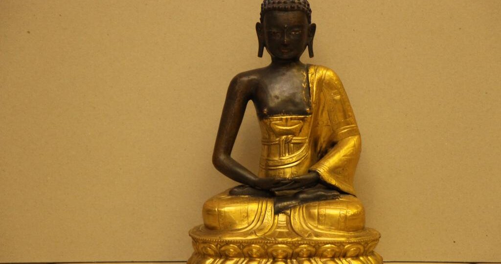 Мощи нашего великого учителя и основоположника Буддизма Будды Шакьямуни прибыли в Калмыкию из Индии