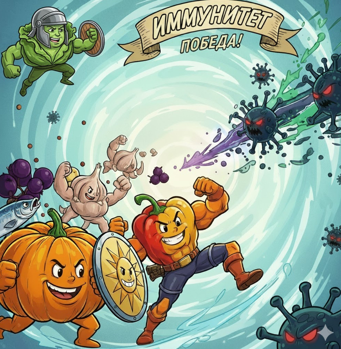 Вот пятерка главных защитников, которые не дадут вам разболеться этой зимой.