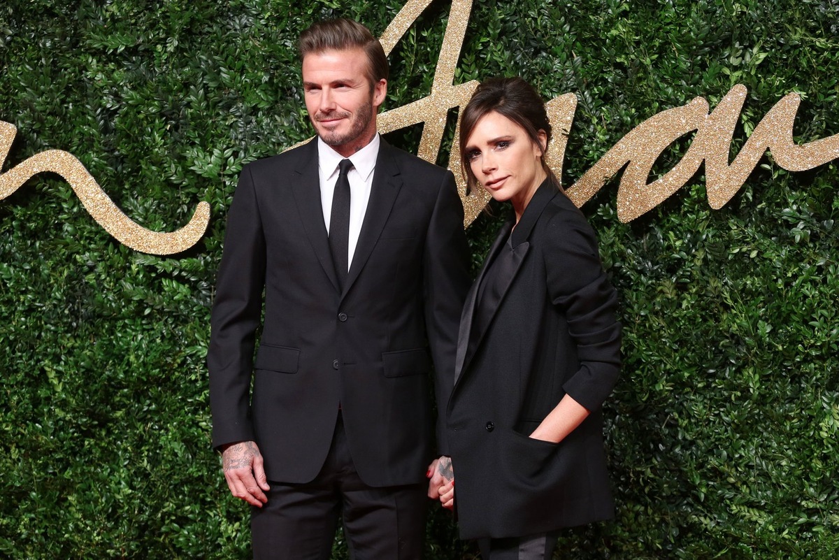    Виктория и Дэвид Бекхэмы