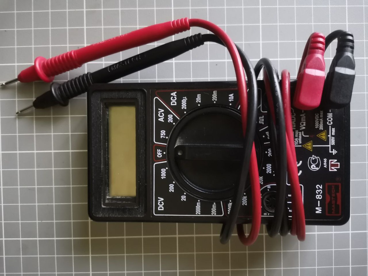 Мультиметр MASTECH M832