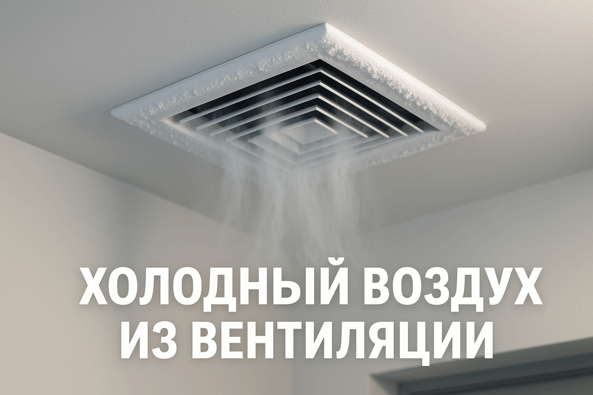   Холодный воздух из вентиляции зимой — что делать Михаил Юрьевич