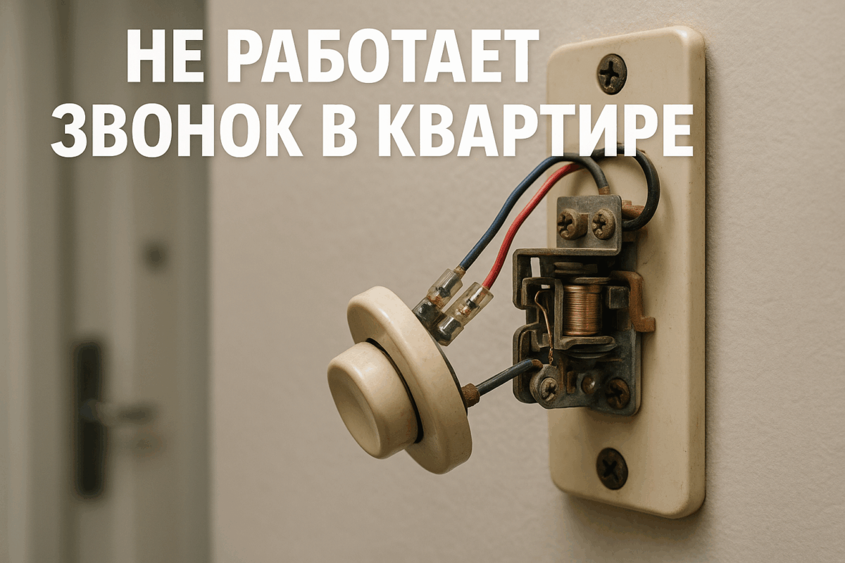    Не работает звонок в квартире — ремонт кнопки и динамика Михаил Юрьевич