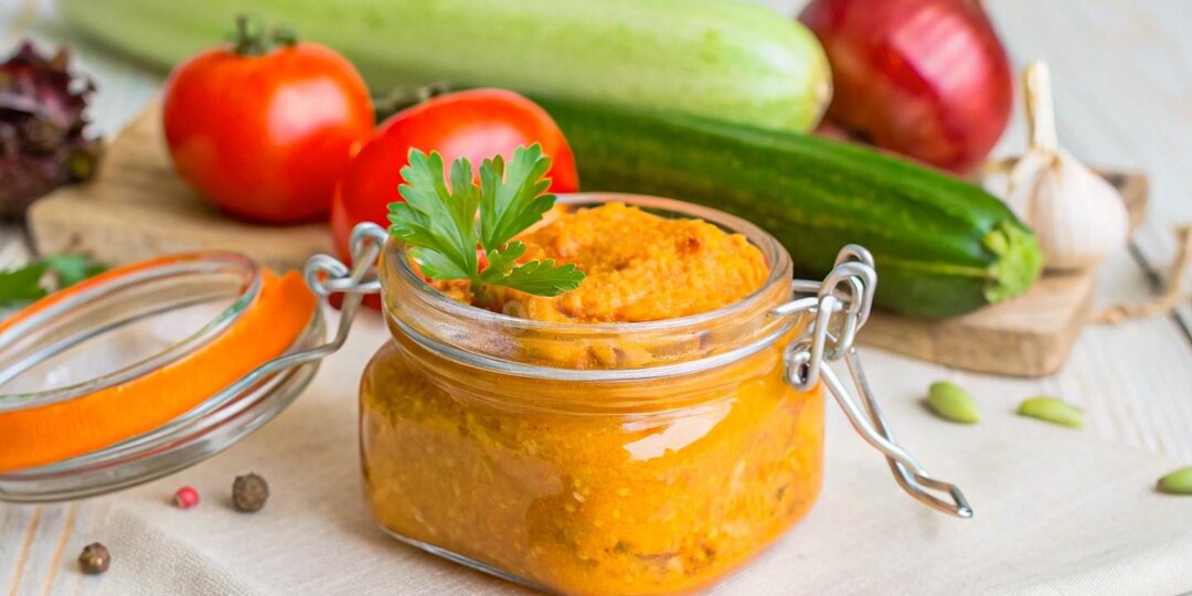 Икра кабачковая с помидорами на зиму