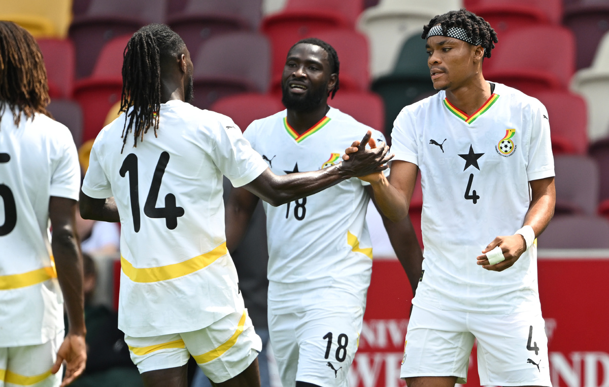    Игроки сборной Ганы  Mike Hewitt/Getty Images