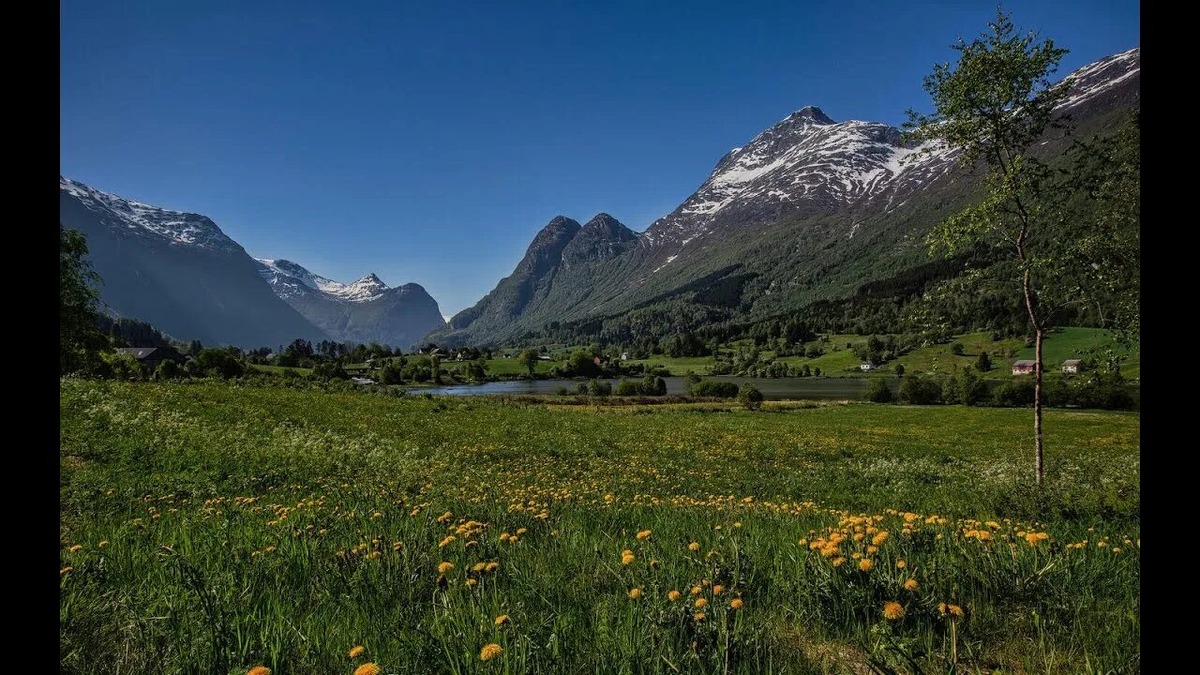 Прекрасная природа и живописное место 