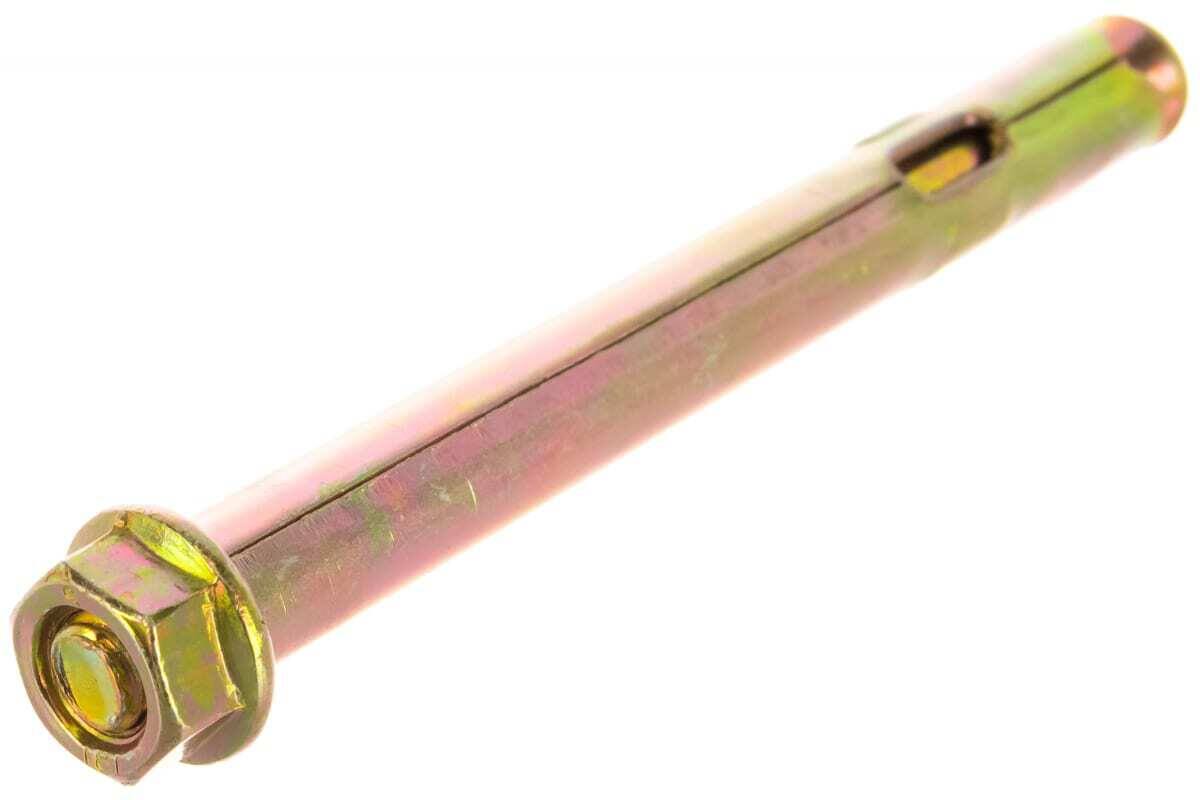 Анкер с резьбовым стержнем и гайкой. Используется для надёжного крепления к бетону и кирпичу.