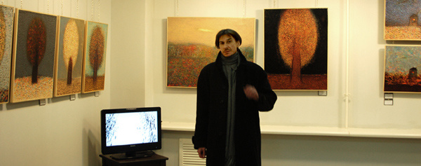 2009г. Александр Дедушев на выставке "Осень. Ambient."