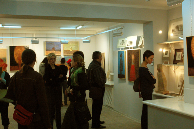Вернасаж выставки "Осень. Ambient." 2009г.
