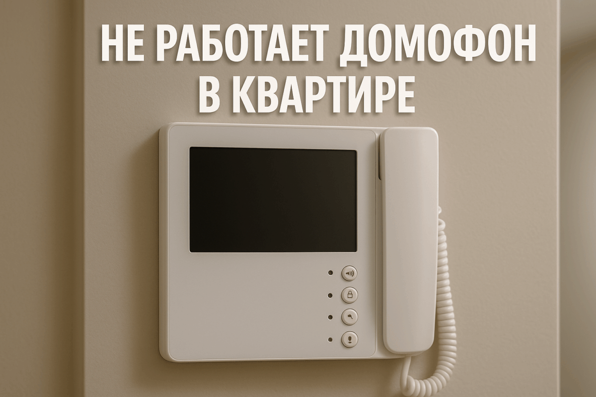    Не работает домофон в квартире — что можно починить самому Михаил Юрьевич
