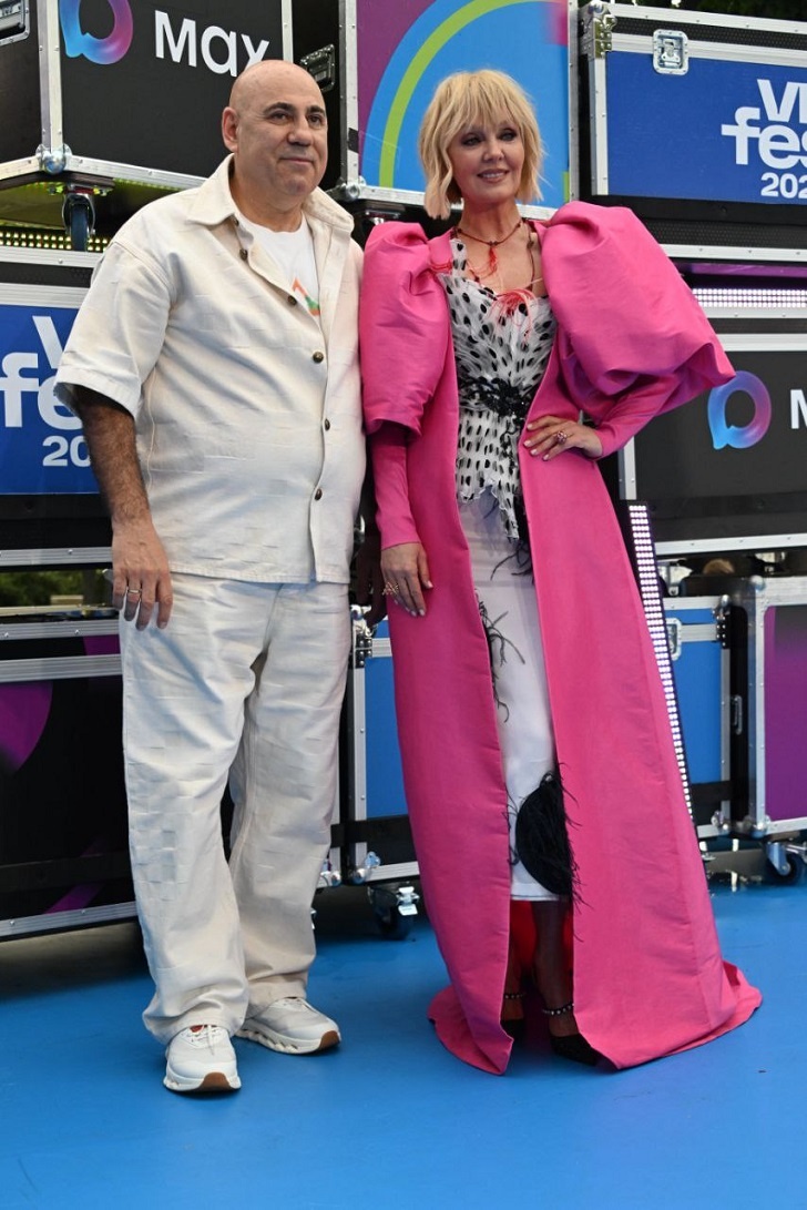 Иосиф Пригожин и Валерия. Фото: Global Look Press