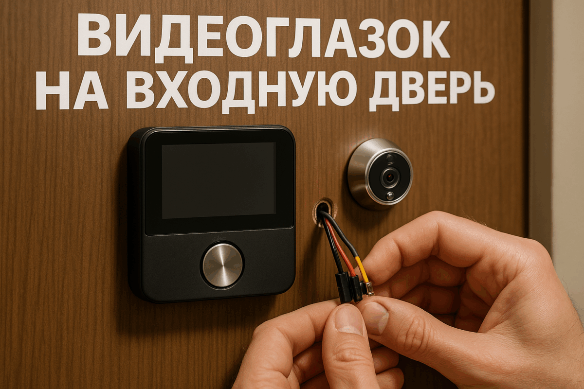    Как подключить видеоглазок на входную дверь Михаил Юрьевич