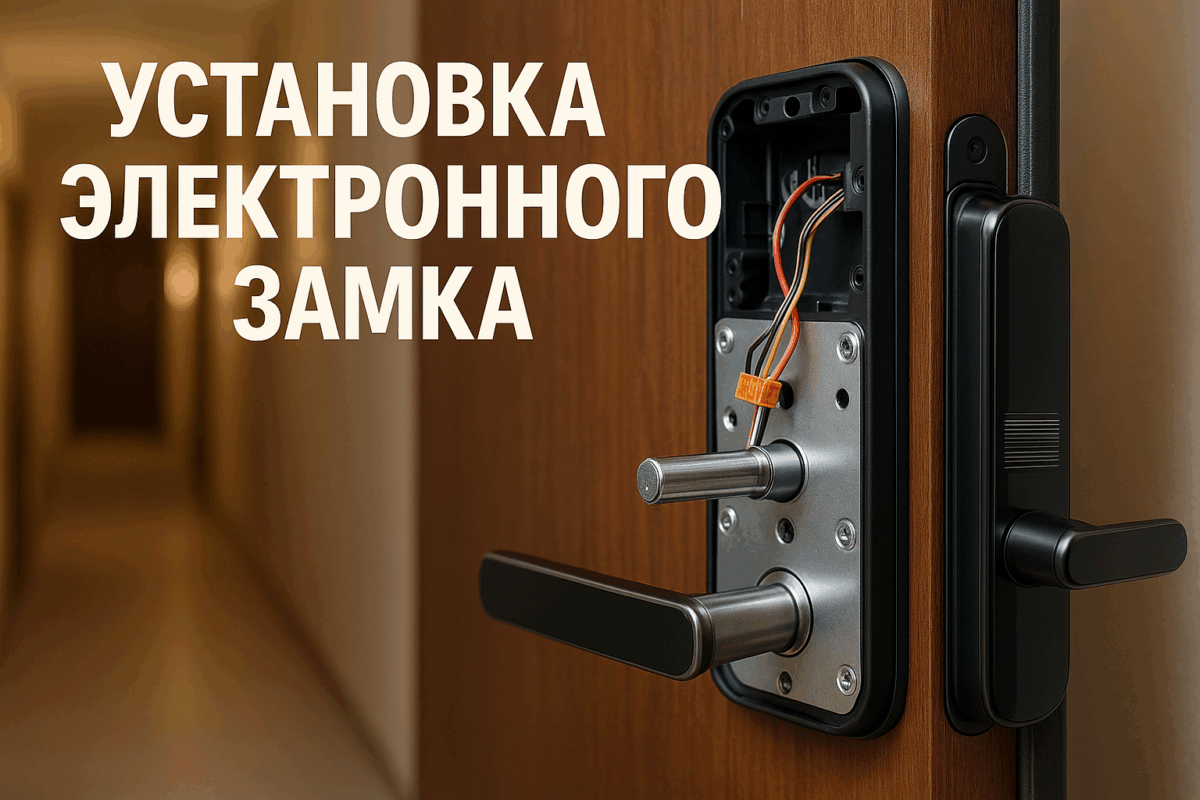    Установка электронного замка на дверь своими руками Михаил Юрьевич