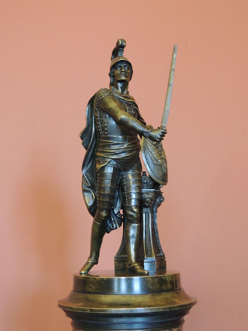 Модель памятника Александру Васильевичу Суворову, 1800 год, Государственный Русский музей.