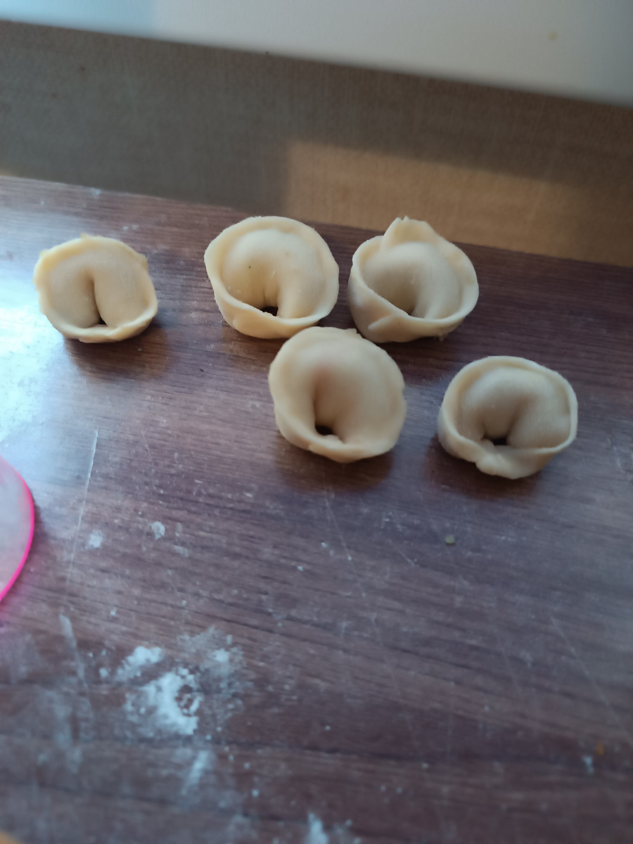 Первые пельмени. 