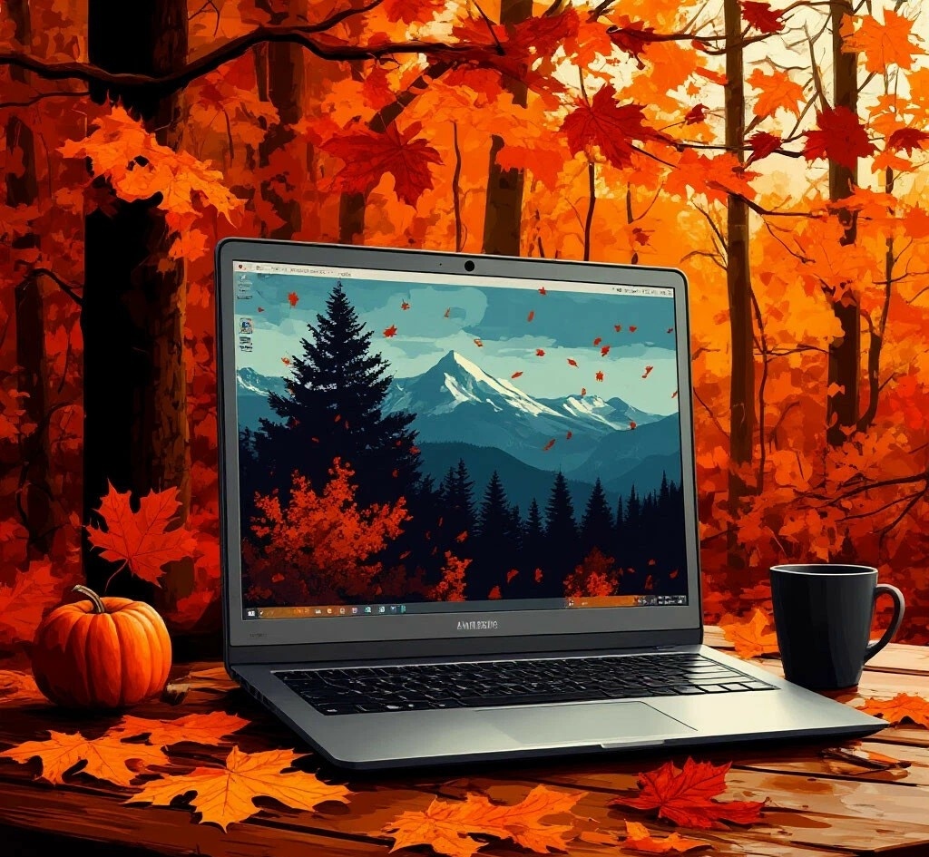 Осень на рабочем столе.