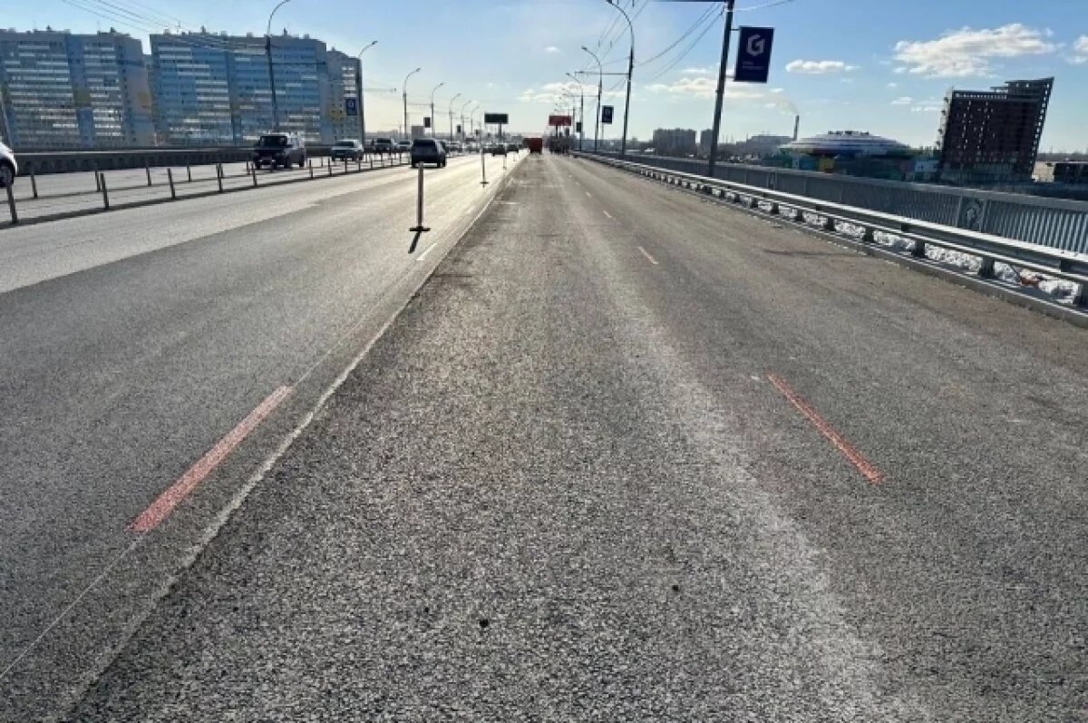    Димитровский мост в Новосибирске готовится к полному открытию движения