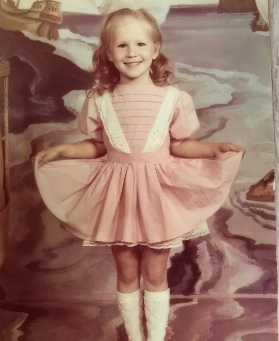 Ирина Медведева в детстве