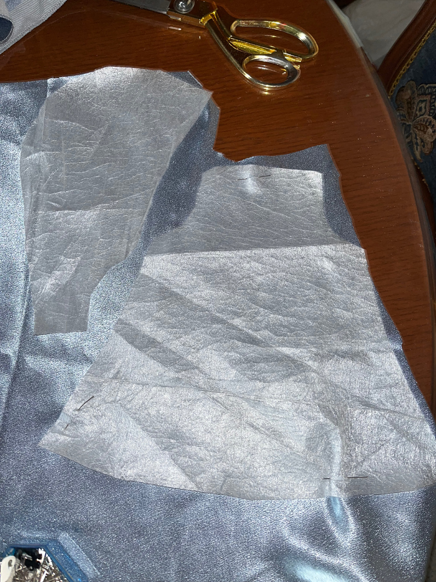 Крою шубку. Фото и работа автора.