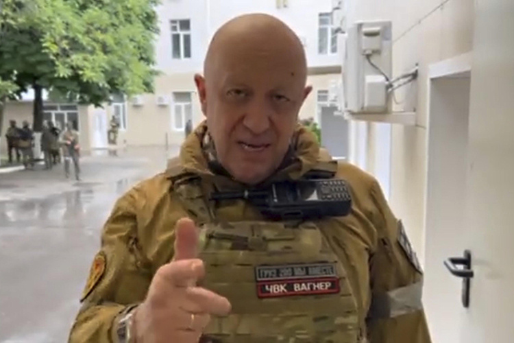    В главном герое «Лемнера» многие узнали отсыл к образу Евгения Пригожина.   
Фото: © Pool /Wagner Group / Keystone Press Agency / www.globallookpress.com