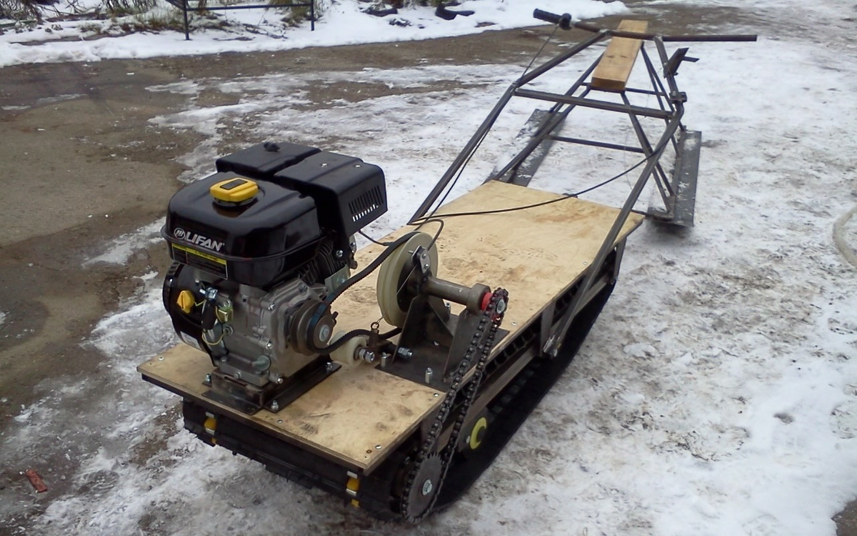 Самодельная мотособака