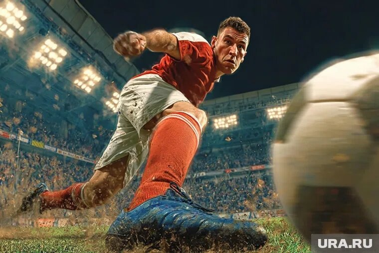 Сборная России в 2025 году в товарищеских матчах не проиграла ни одной игры. Фото: Создано в Midjourney © URA.RU