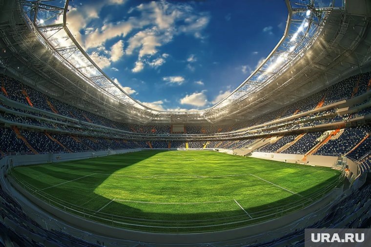 Игра пройдет на стадионе «Динамо» имени Льва Яшина. Фото: Создано в Midjourney © URA.RU