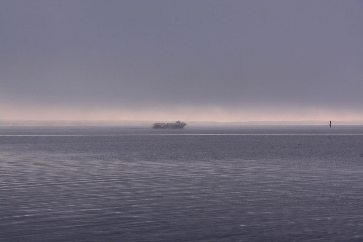 Метеоры еле двигались в этом "молоке"