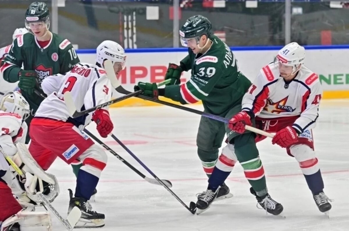    Ижевские хоккеисты всухую обыграли казанских «Барсов»