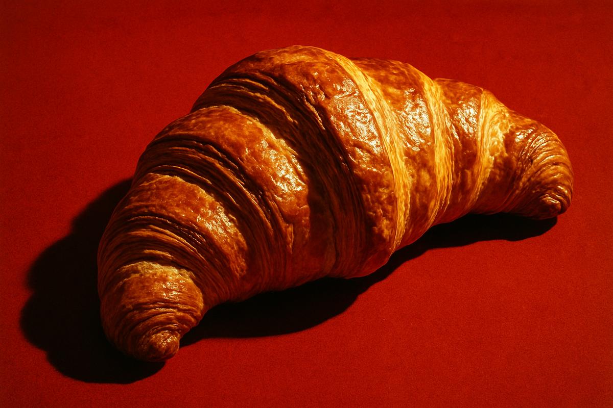 КАК ССДЕЛАТЬ КРУАССАН. 
