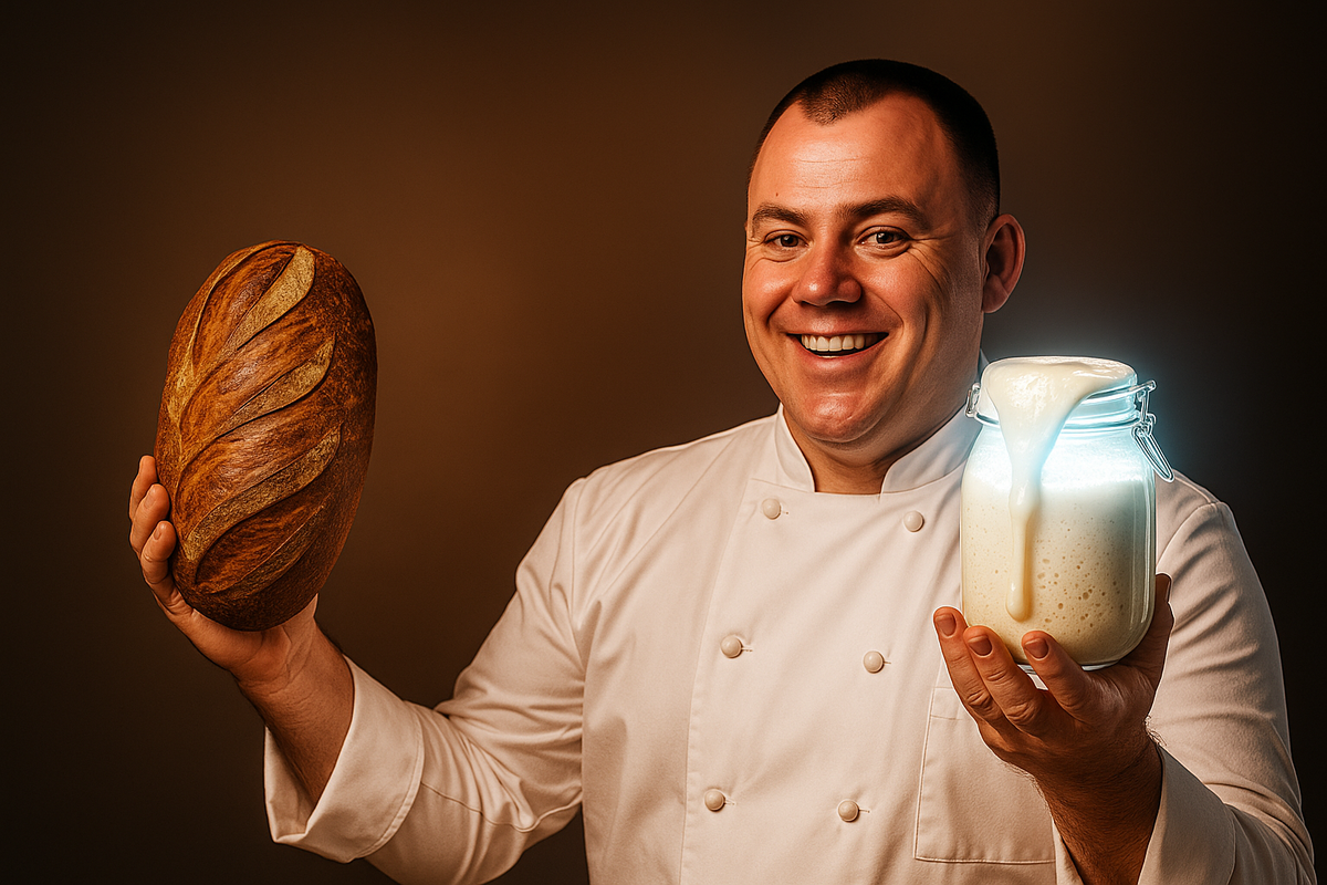 КАК СДЕЛАТЬ СВОЮ ЗАКВАСКУ.