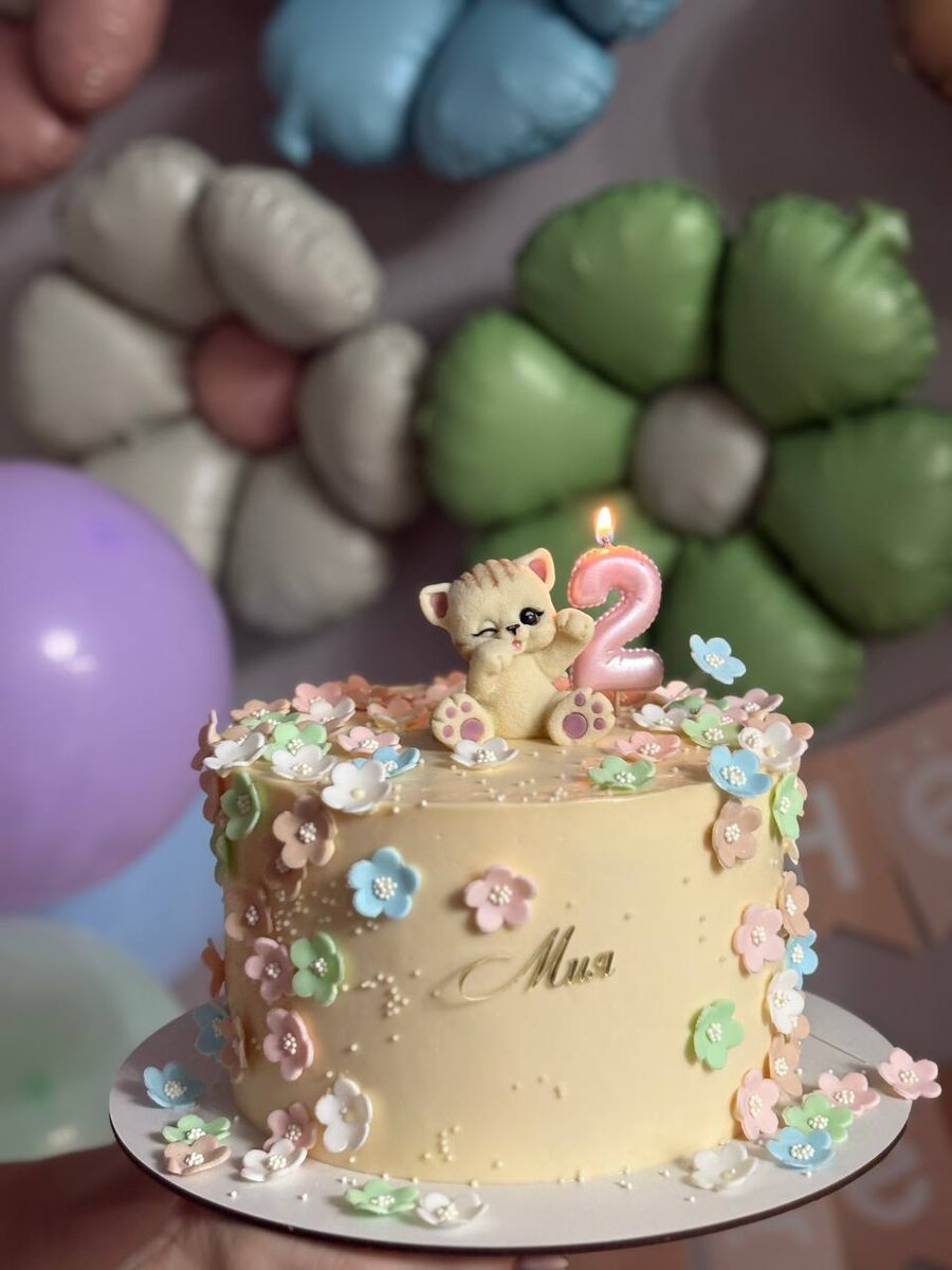 Тортик для именинницы