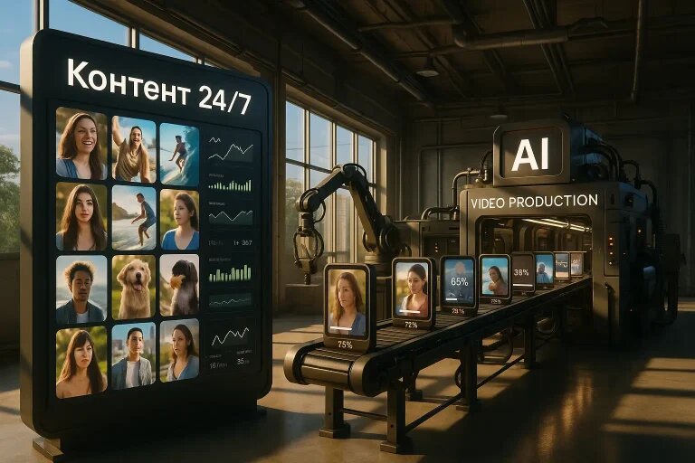    Контент-завод Kontenium запускает поток видеороликов 24/7 "Kontenium"