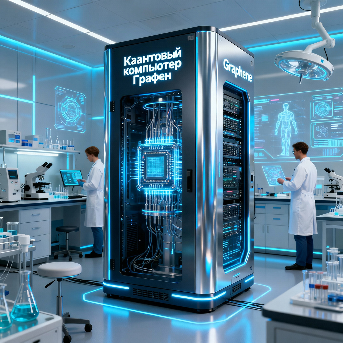 Квантовый компьютер "Графен" для медицинских исследований