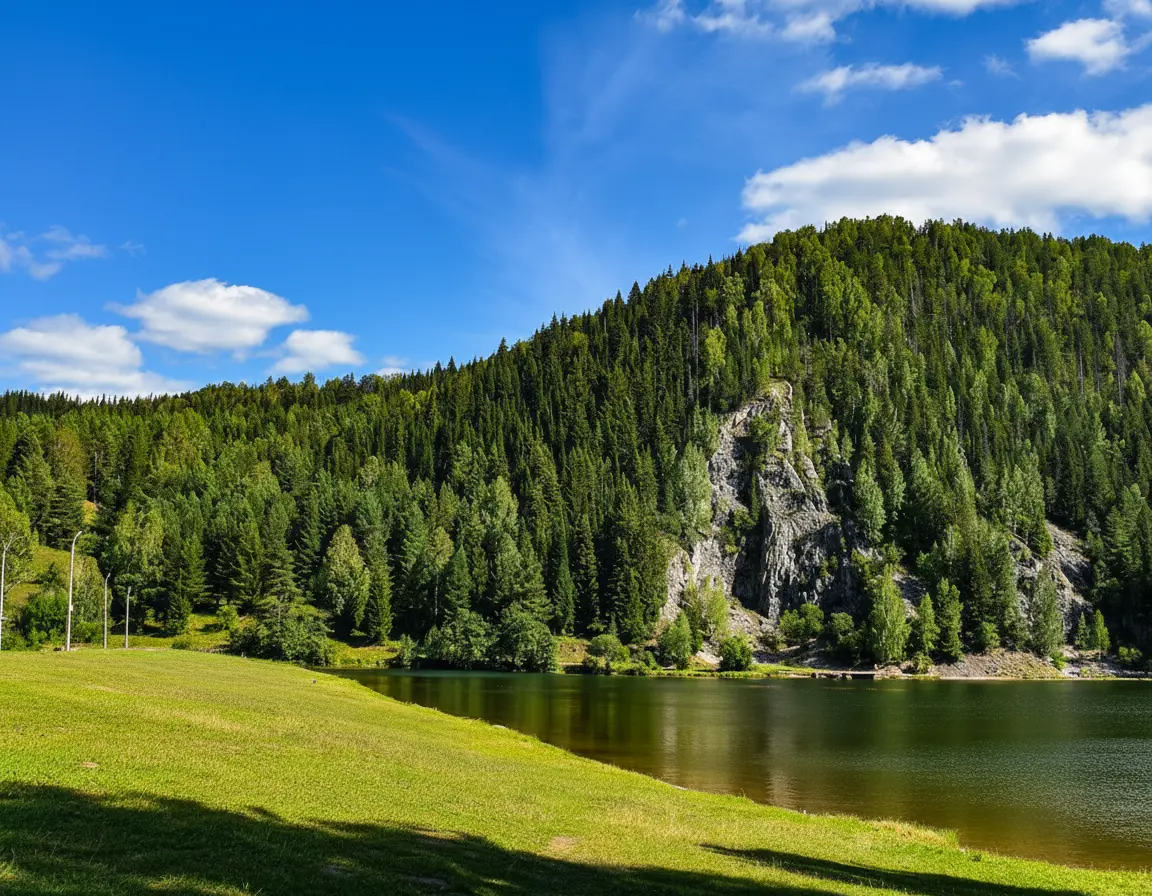 Берега реки Сим