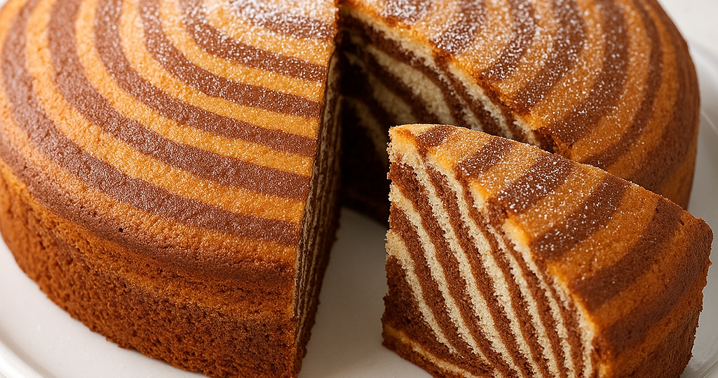 🌀 «Пирог Зебра»: узор детства, вкус уюта и аромат, который возвращает домой