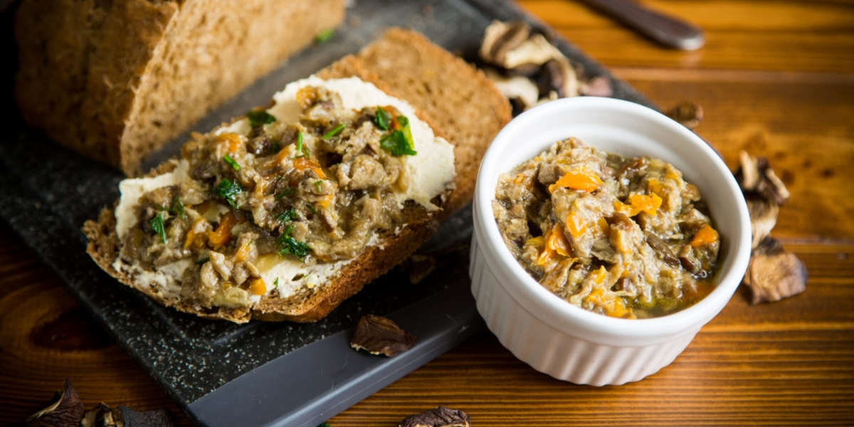 Грибная икра из соленых грибов