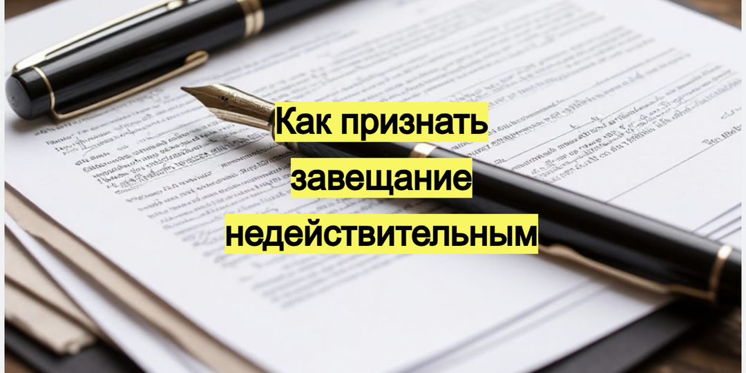 Как признать завещание недействительным: основания, процедура и образцы заявлений