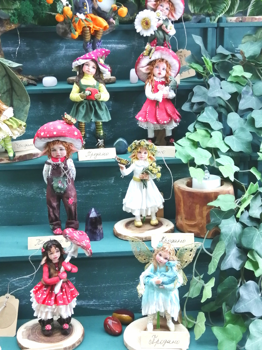 Ватные игрушки от 2 тыс. и выше. 