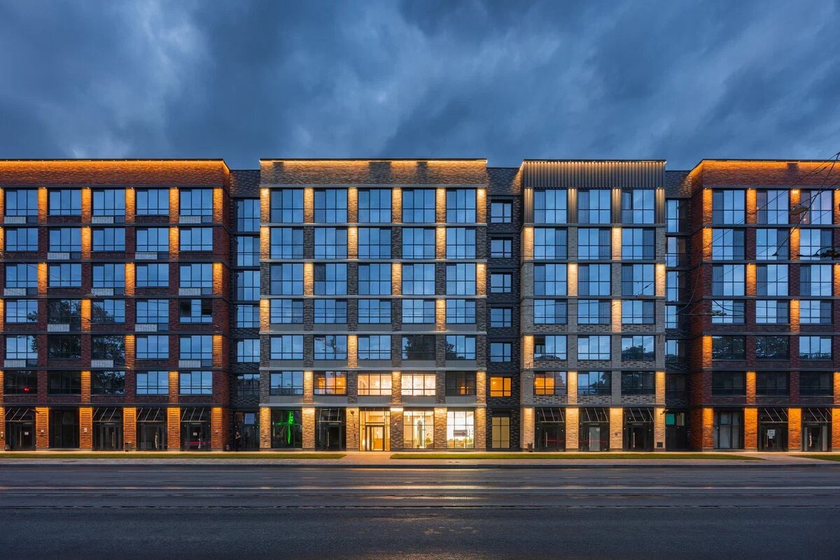 Фасад ЖК Astra Marine. Фотограф: Иван Смелов