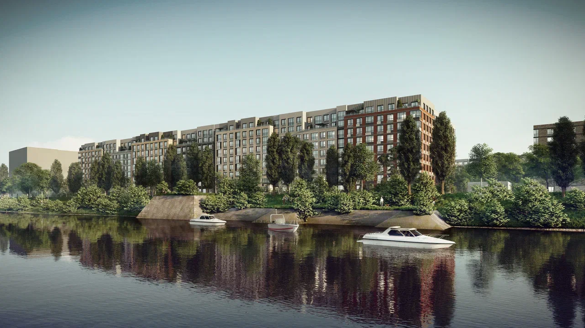 Визуализация ЖК Astra Marine от Архитектурного бюро «А.Лен»