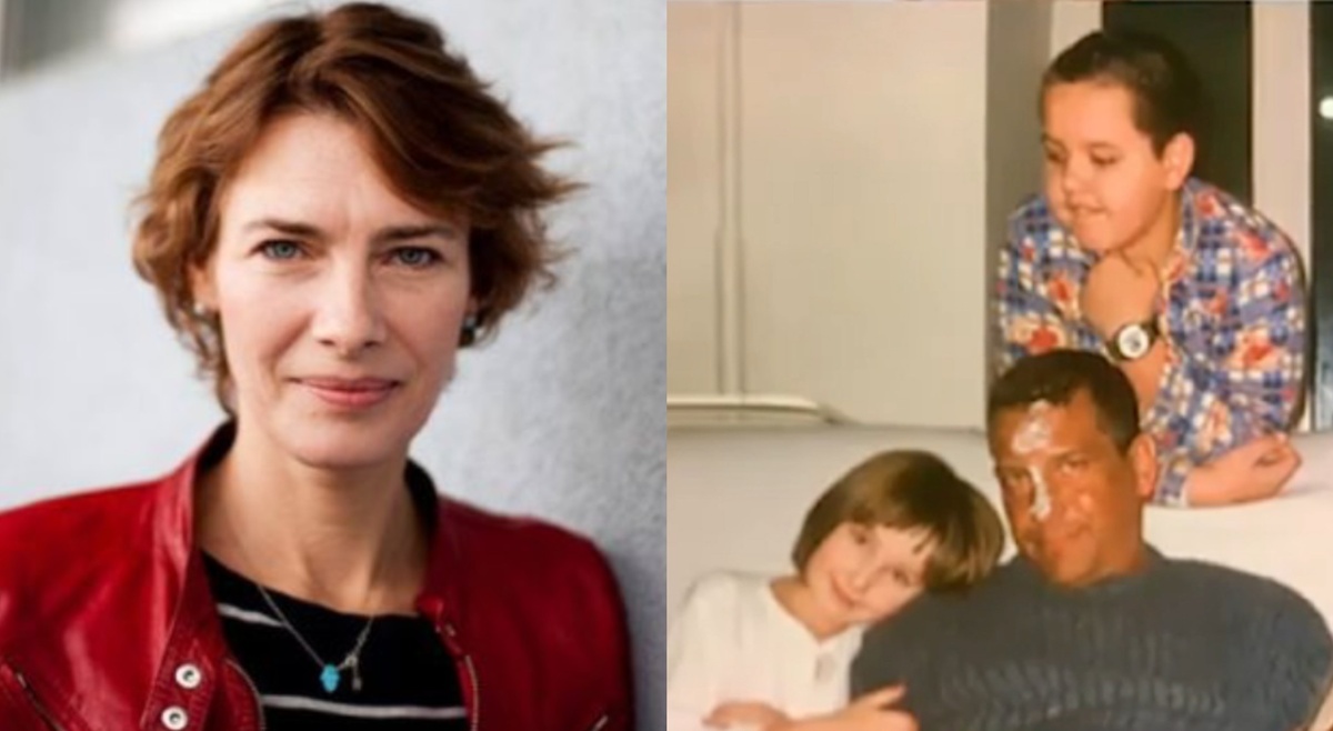 на фото Рамуна Ходоркайте и Ярослов Бойко с детьми 