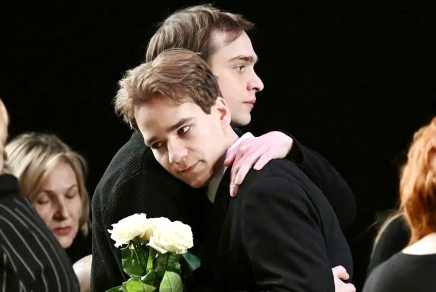 на фото Ян Добровольский и Николай Ефремов 