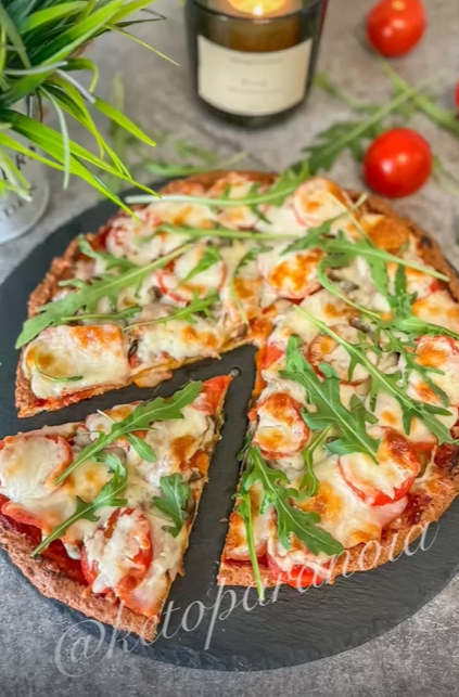 ПИЦЦА С ЛЮПИНОВОЙ МУКОЙ