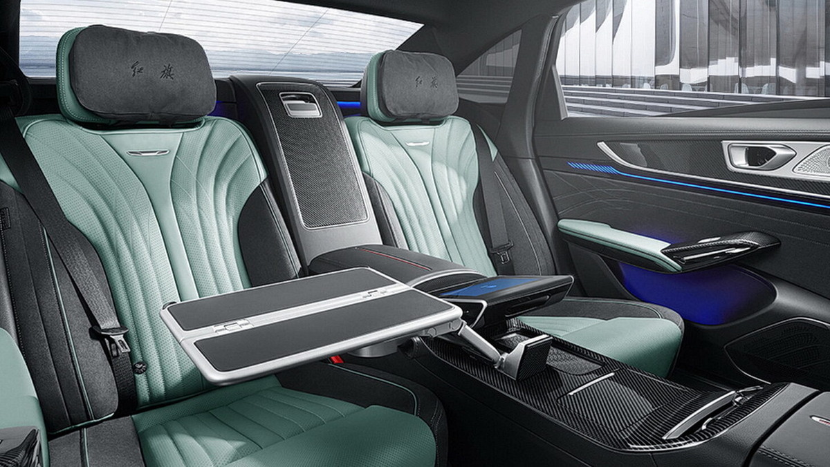    Интерьер Hongqi H9. Фото Hongqi