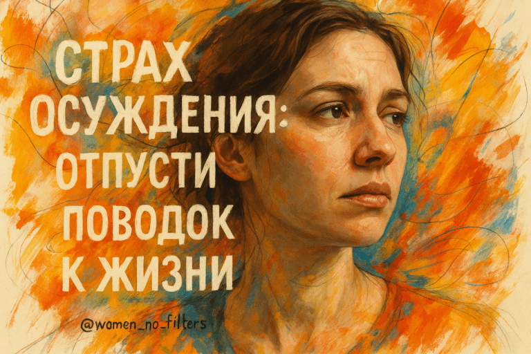    Страх осуждения: отпусти поводок к жизни admin