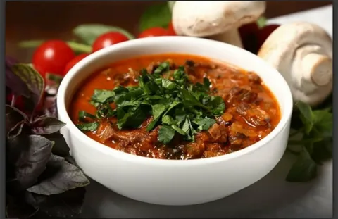 Мясная солянка по - грузински