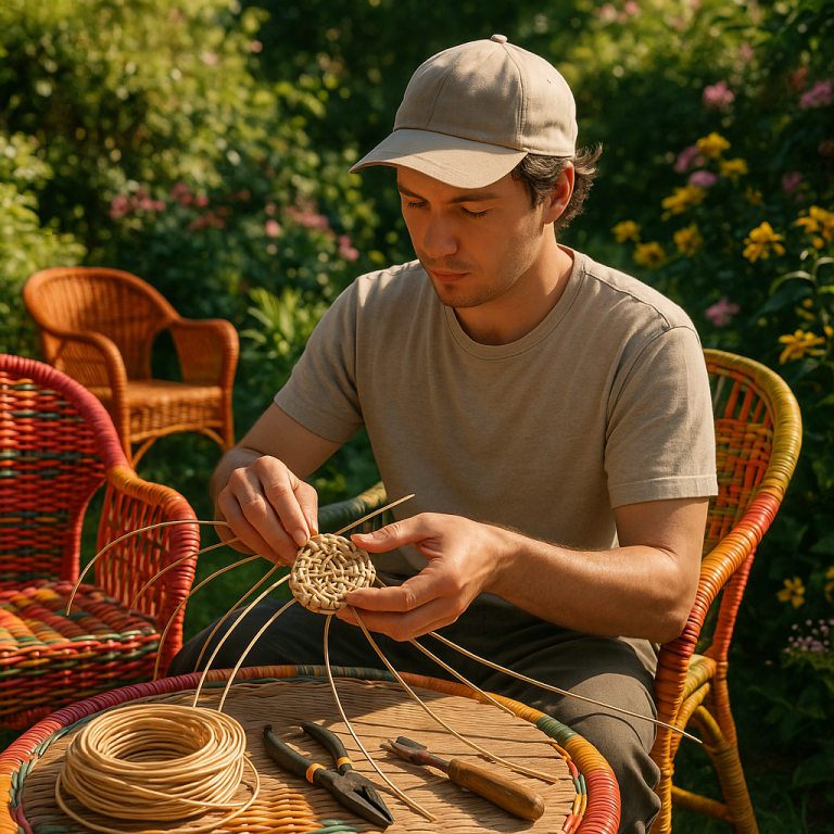    Как выбрать идеальный искусственный ротанг для начинающих: секреты легкого плетения без боли и ухода! Loza