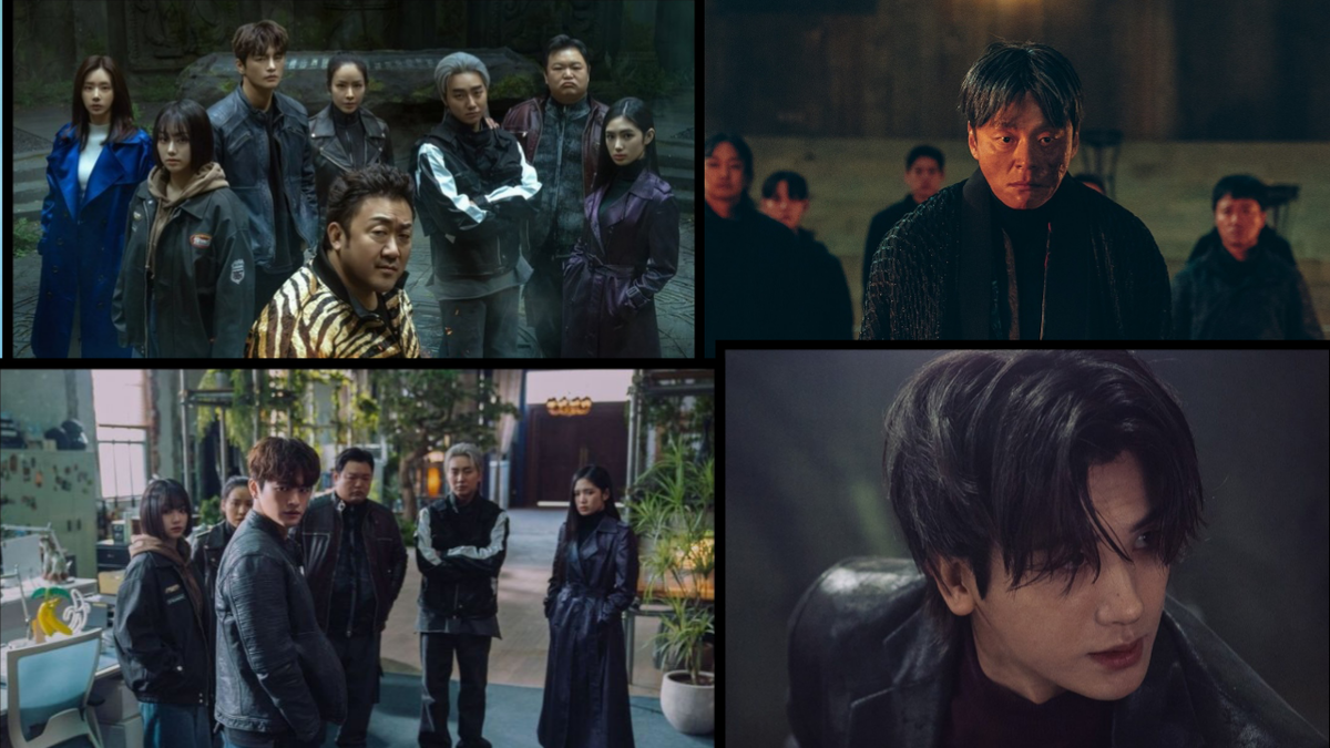 Коллаж создан автором этой статьи. В нем использованы кадры из дорамы "Двенадцать" 2025 года.