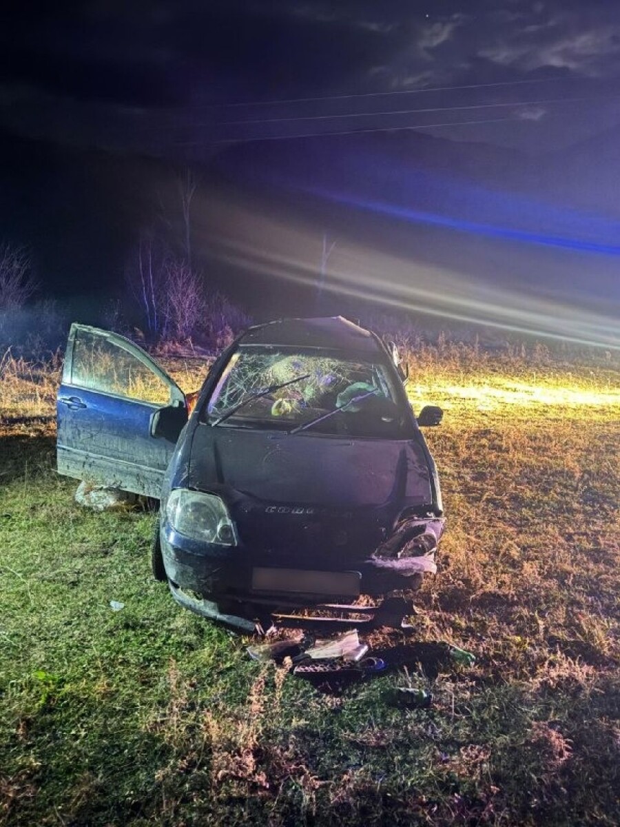    "Пьяное" ДТП в Онгудайском районе. Источник: МВД по Республике Алтай